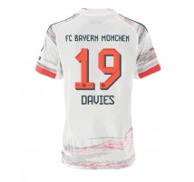 Bayern Munich Alphonso Davies #19 Koszulka Wyjazdowa damskie 2025-26 Krótki Rękaw